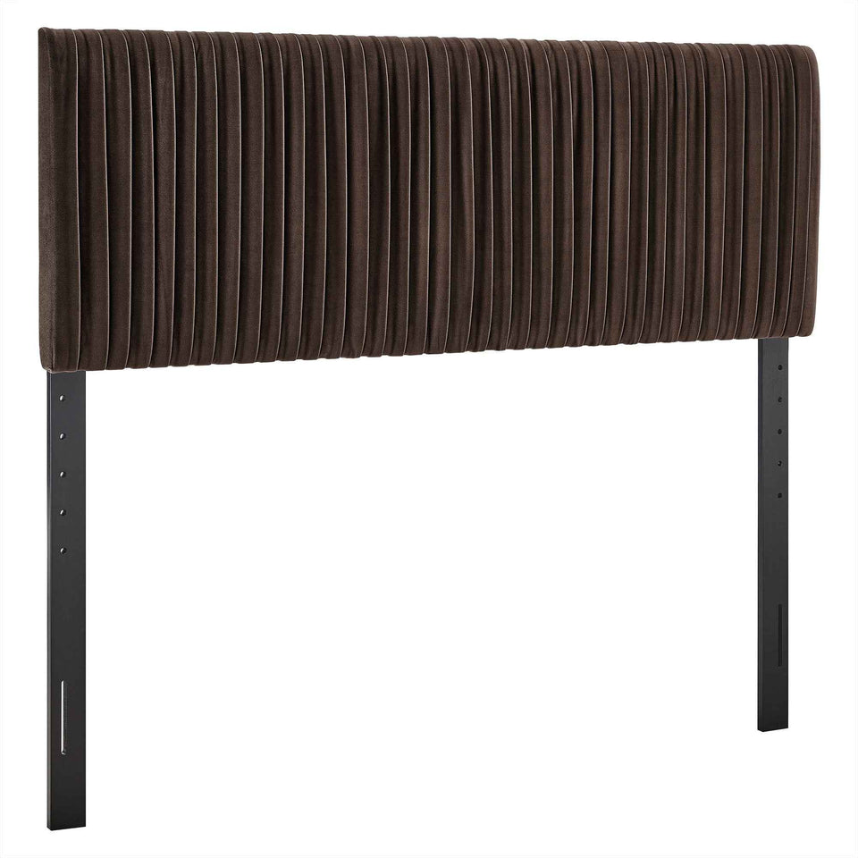 Eloise Stain-Resistant Performance Velvet Queen Headboard by Modway