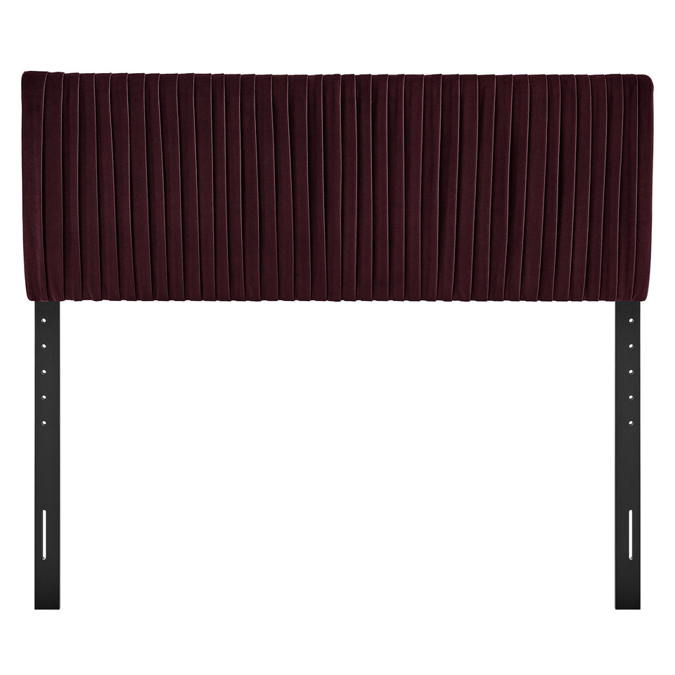 Eloise Stain-Resistant Performance Velvet Queen Headboard by Modway