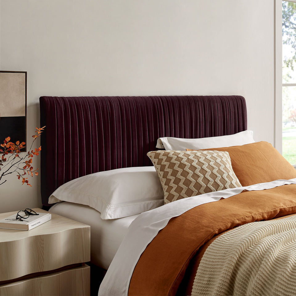 Eloise Stain-Resistant Performance Velvet Queen Headboard by Modway
