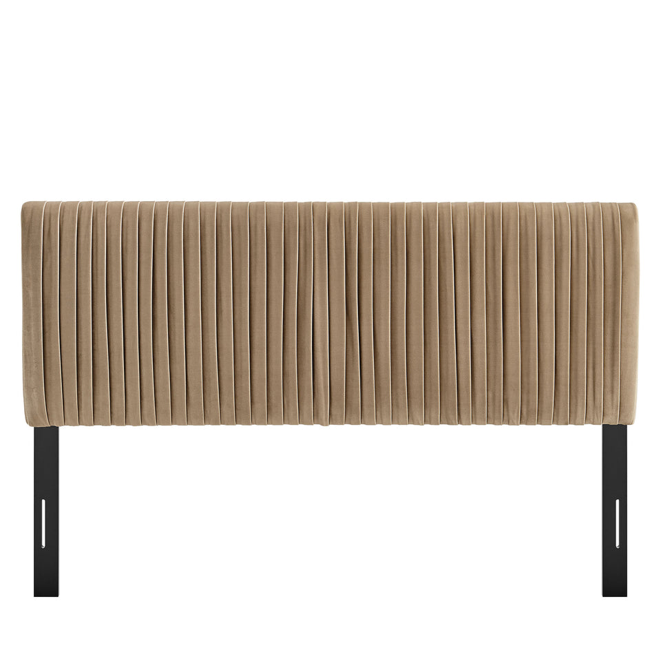 Eloise Stain-Resistant Performance Velvet Queen Headboard by Modway