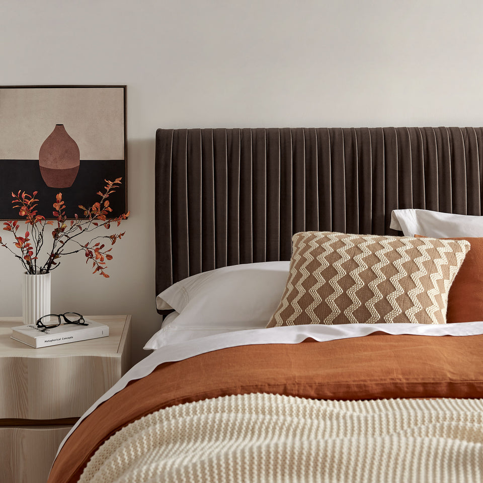 Eloise Stain-Resistant Performance Velvet King Headboard by Modway
