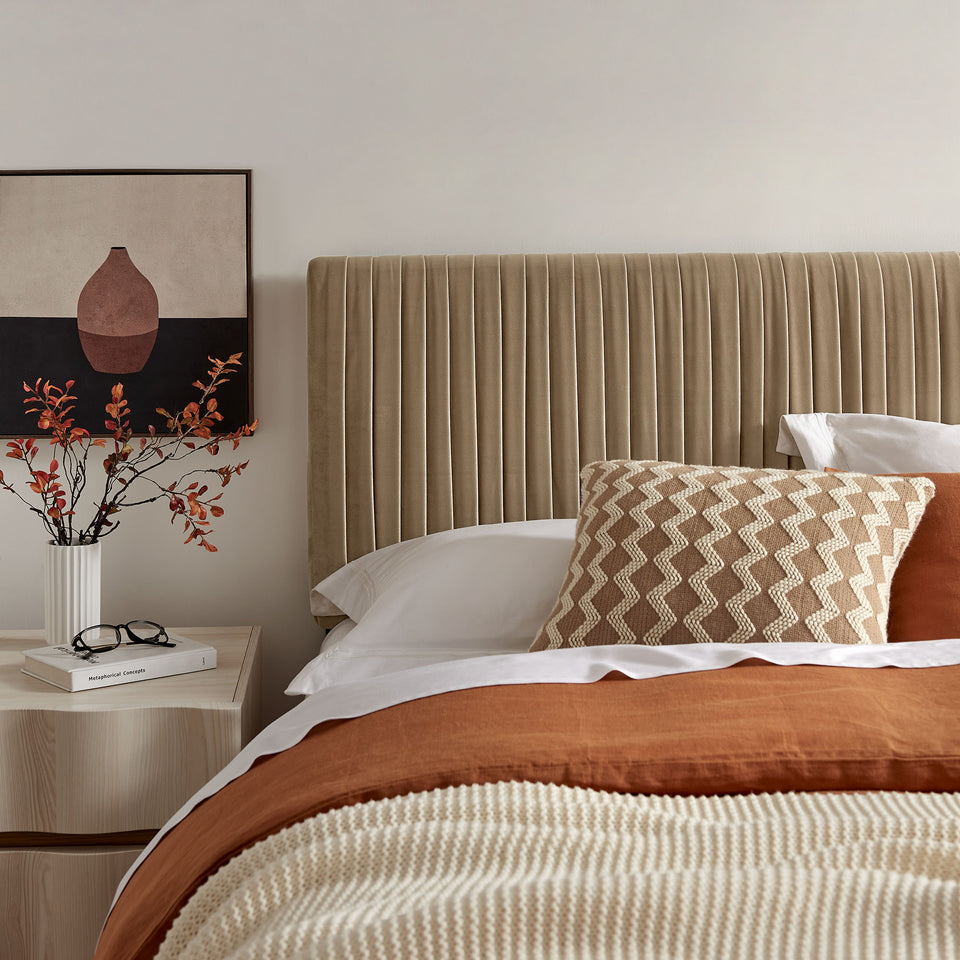 Eloise Stain-Resistant Performance Velvet King Headboard by Modway