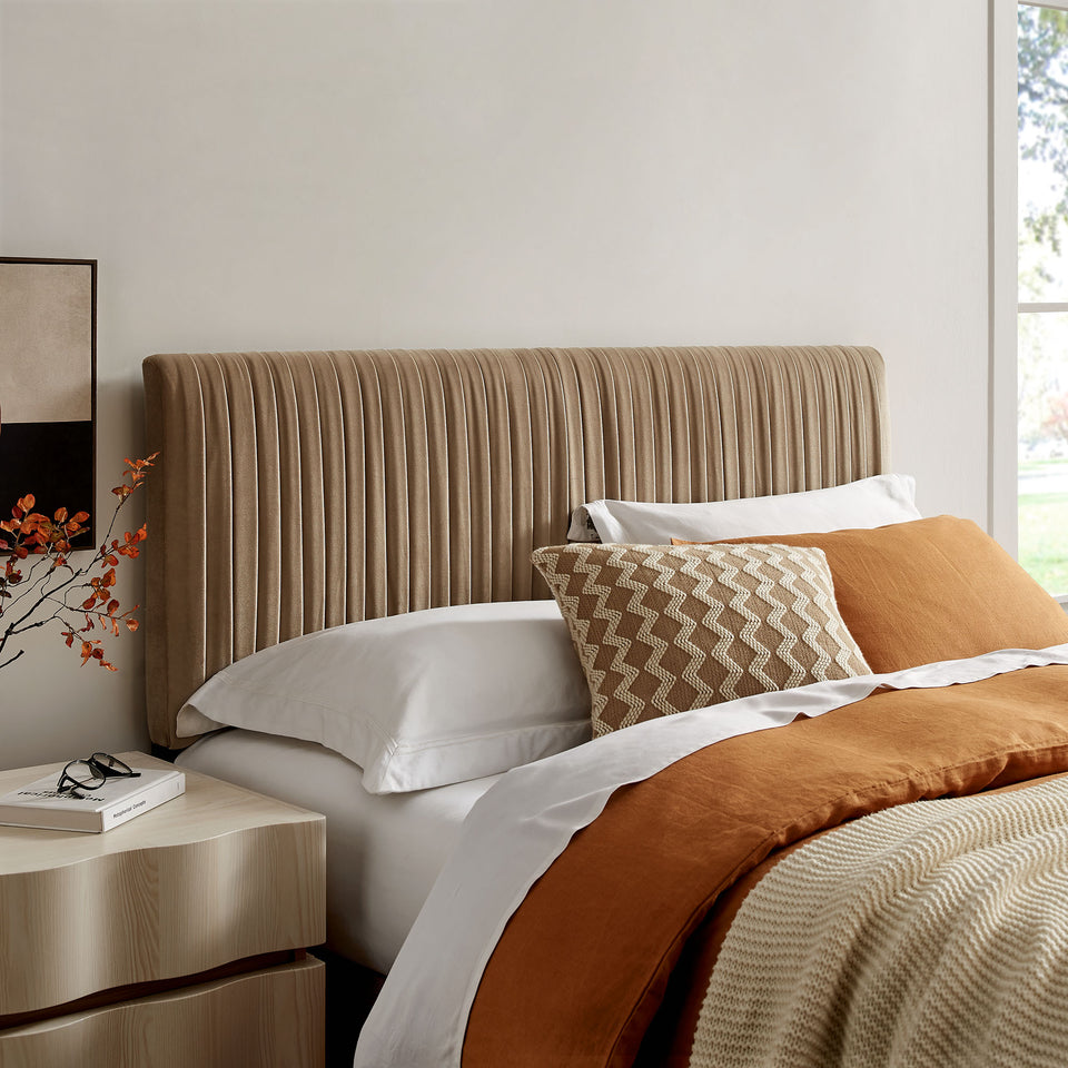 Eloise Stain-Resistant Performance Velvet King Headboard by Modway