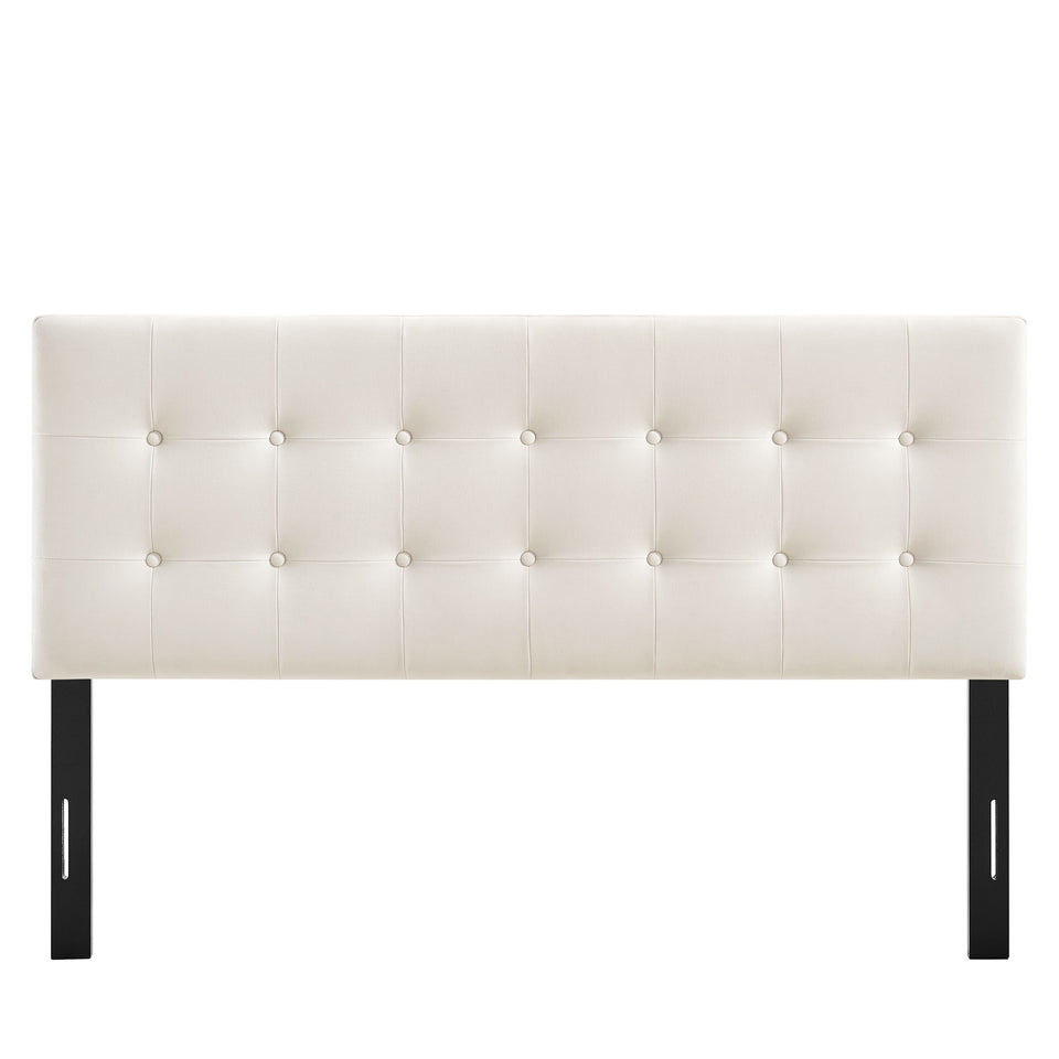 Emily Stain-Resistant Performance Velvet Full Size Headboard by Modway