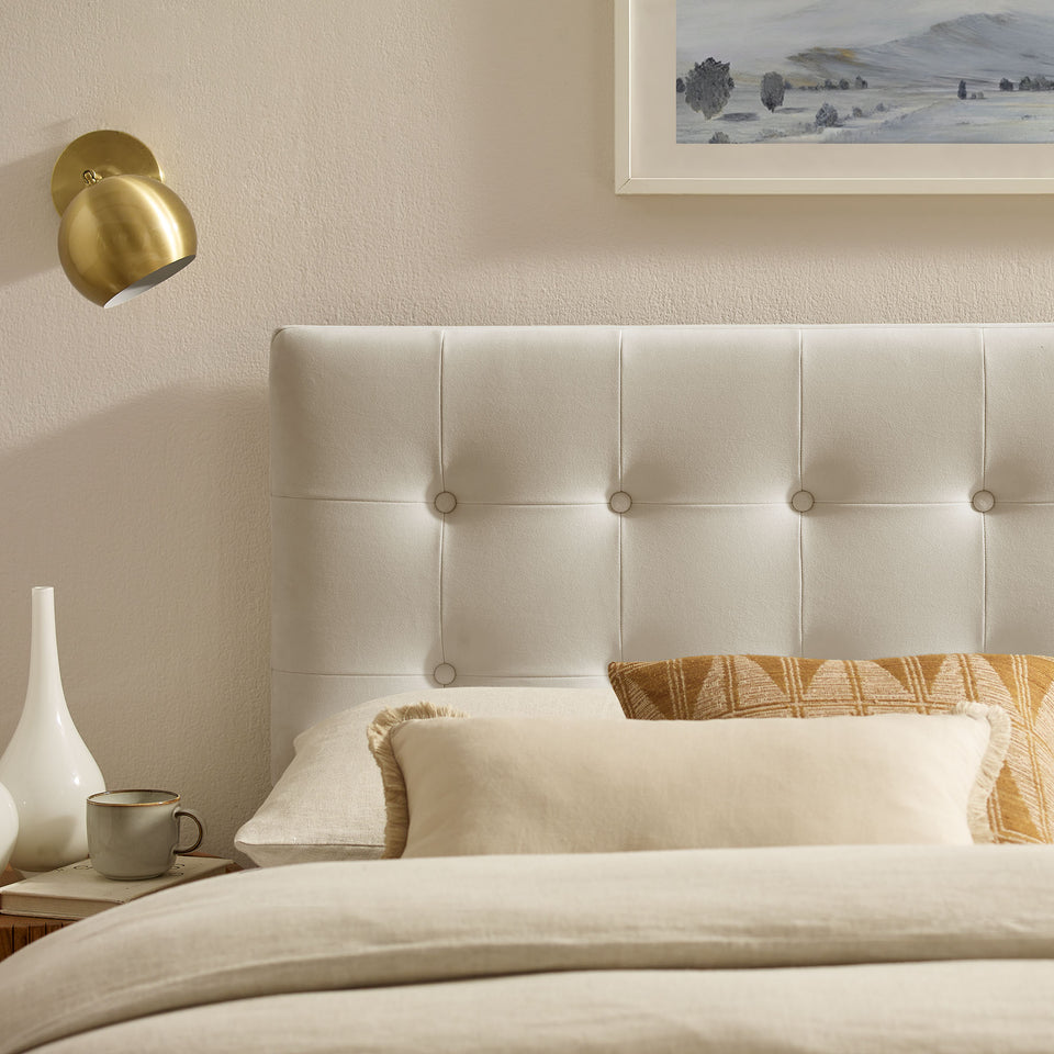 Emily Stain-Resistant Performance Velvet Full Size Headboard by Modway