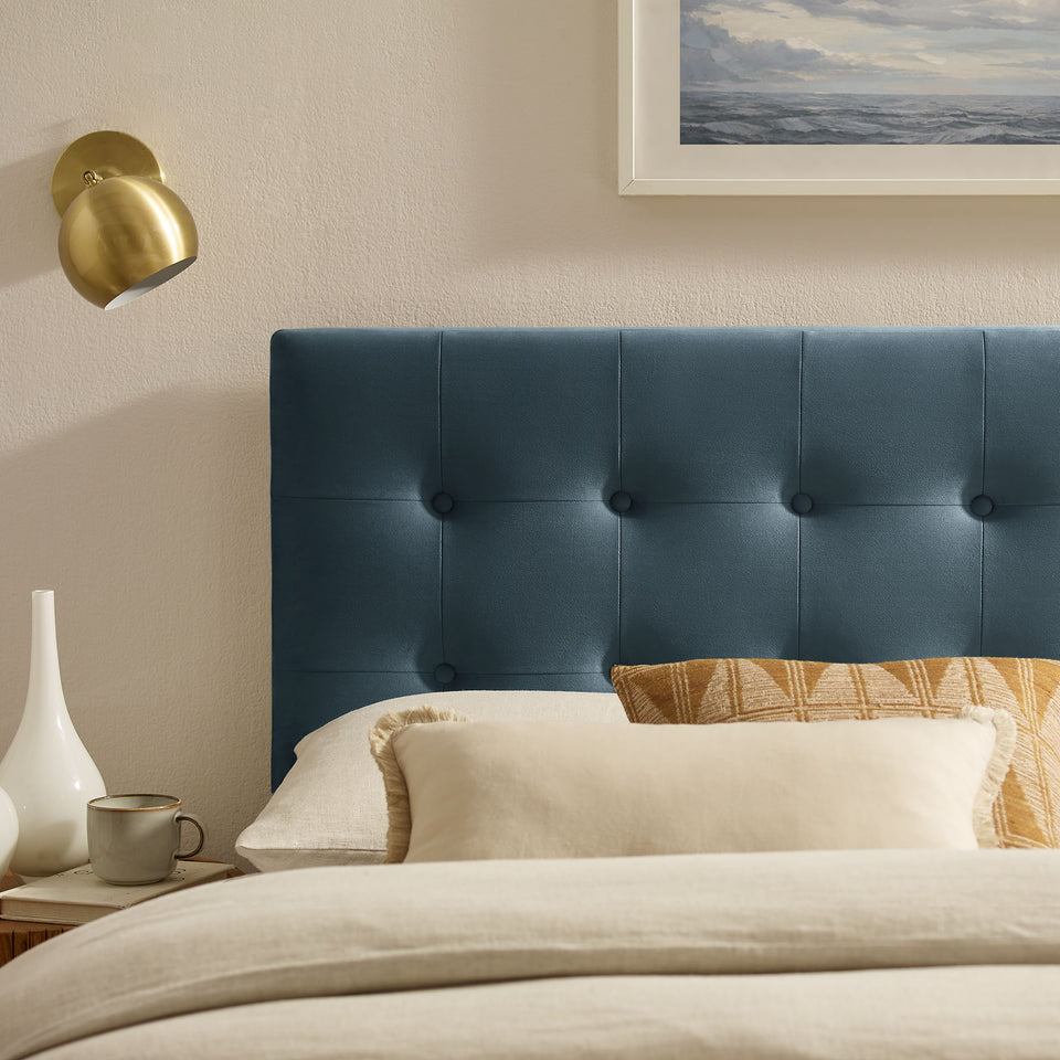 Emily Stain-Resistant Performance Velvet Full Size Headboard by Modway