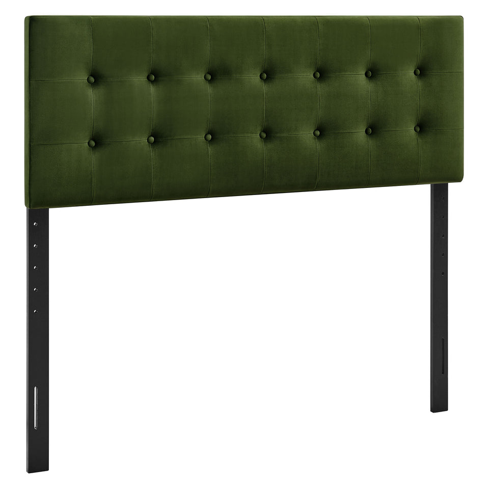 Emily Stain-Resistant Performance Velvet Full Size Headboard by Modway