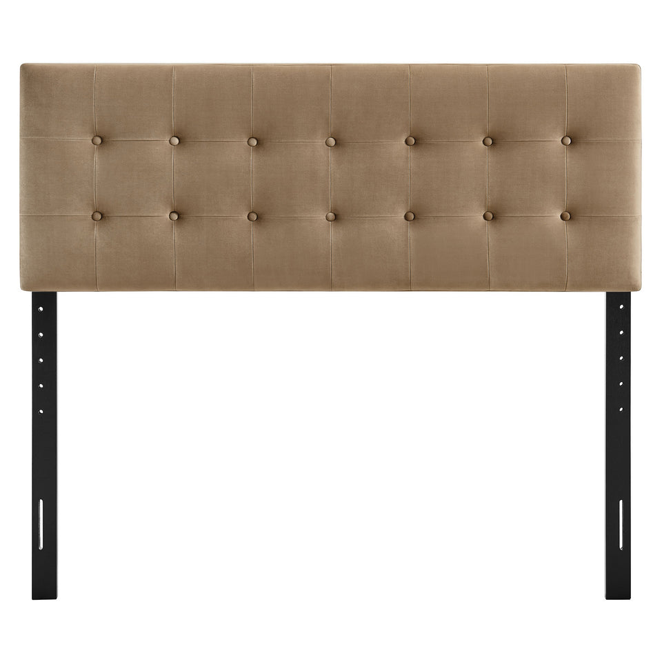 Emily Stain-Resistant Performance Velvet Full Size Headboard by Modway