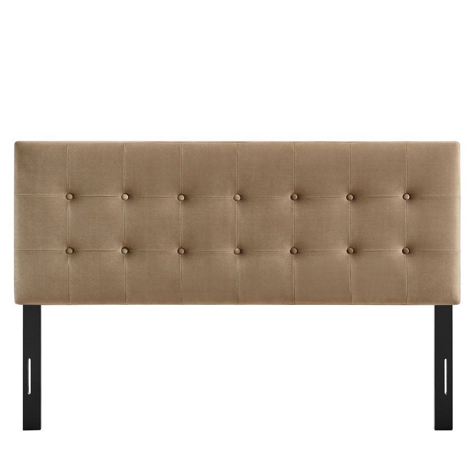 Emily Stain-Resistant Performance Velvet Full Size Headboard by Modway