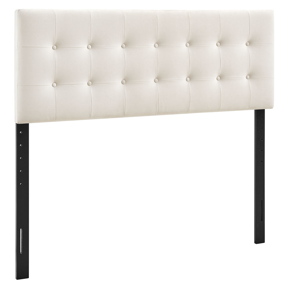 Emily Stain-Resistant Performance Velvet Queen Size Headboard by Modway