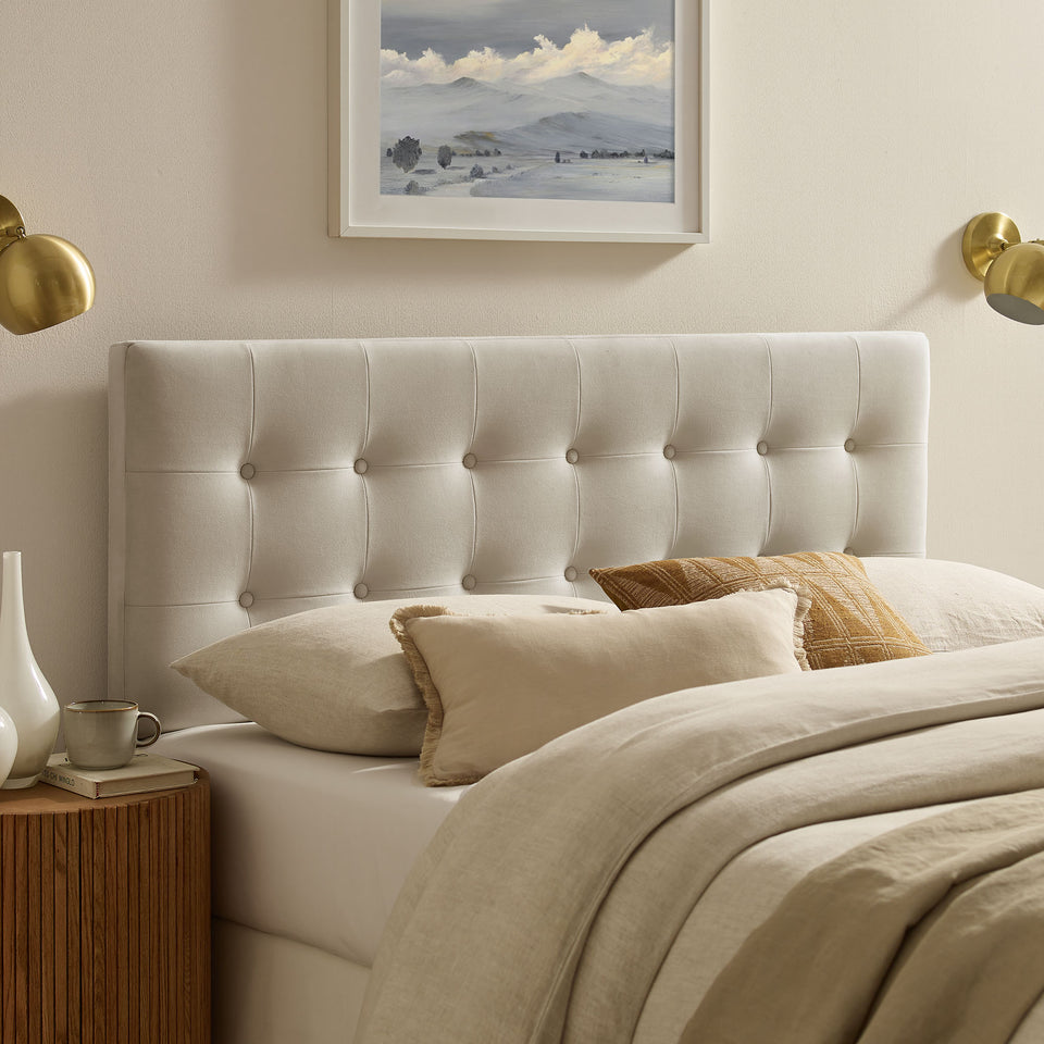 Emily Stain-Resistant Performance Velvet Queen Size Headboard by Modway
