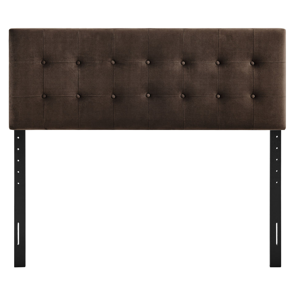 Emily Stain-Resistant Performance Velvet Queen Size Headboard by Modway