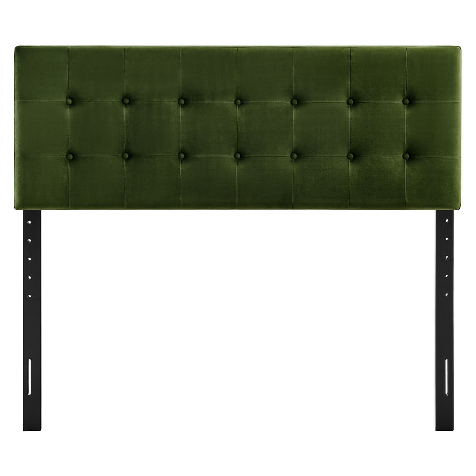 Emily Stain-Resistant Performance Velvet Queen Size Headboard by Modway