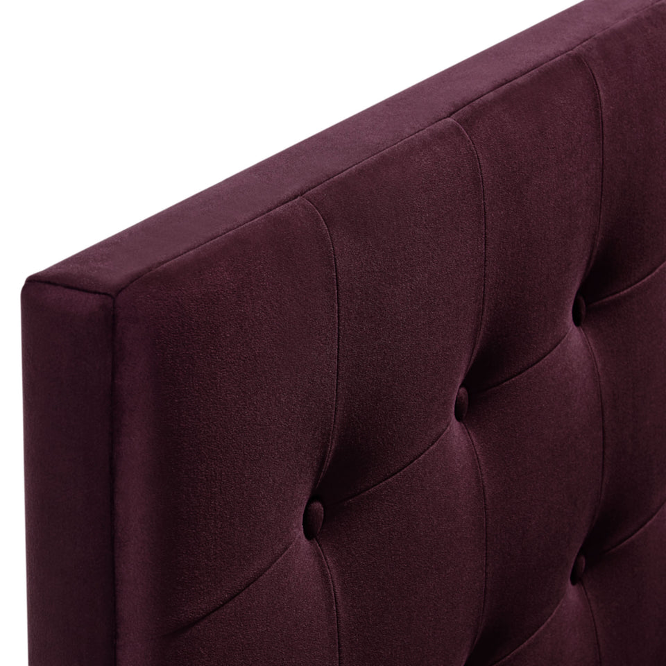 Emily Stain-Resistant Performance Velvet Queen Size Headboard by Modway