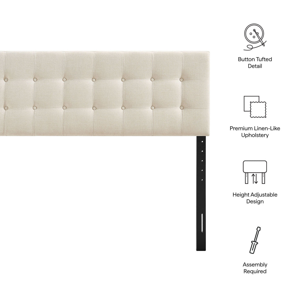 Emily Fabric Upholstered Queen Size Headboard by Modway