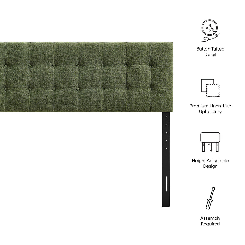 Emily Fabric Upholstered Queen Size Headboard by Modway