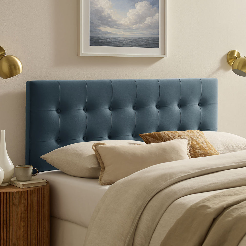 Emily Stain-Resistant Performance Velvet King Size Headboard by Modway