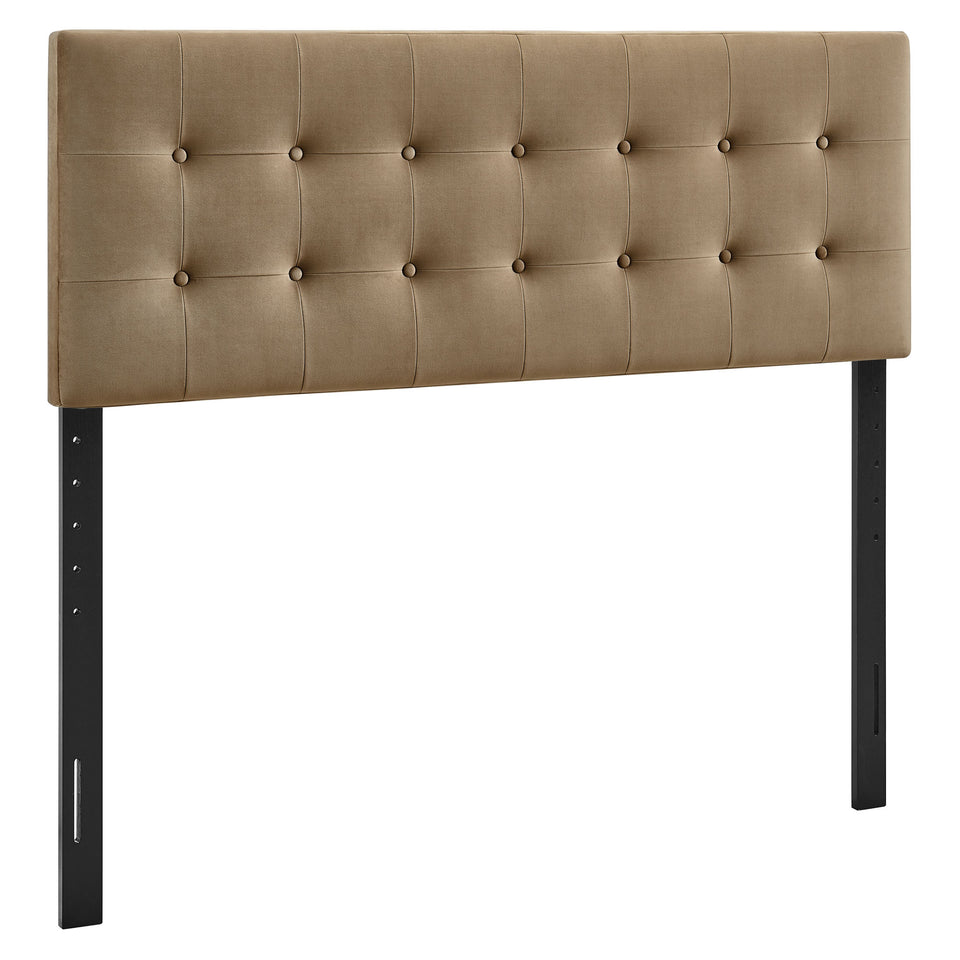 Emily Stain-Resistant Performance Velvet King Size Headboard by Modway