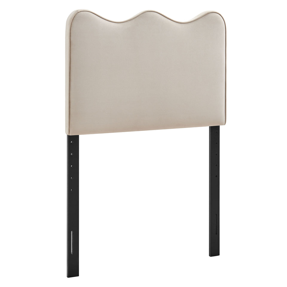 Athena Stain-Resistant Performance Velvet Twin Size Headboard by Modway