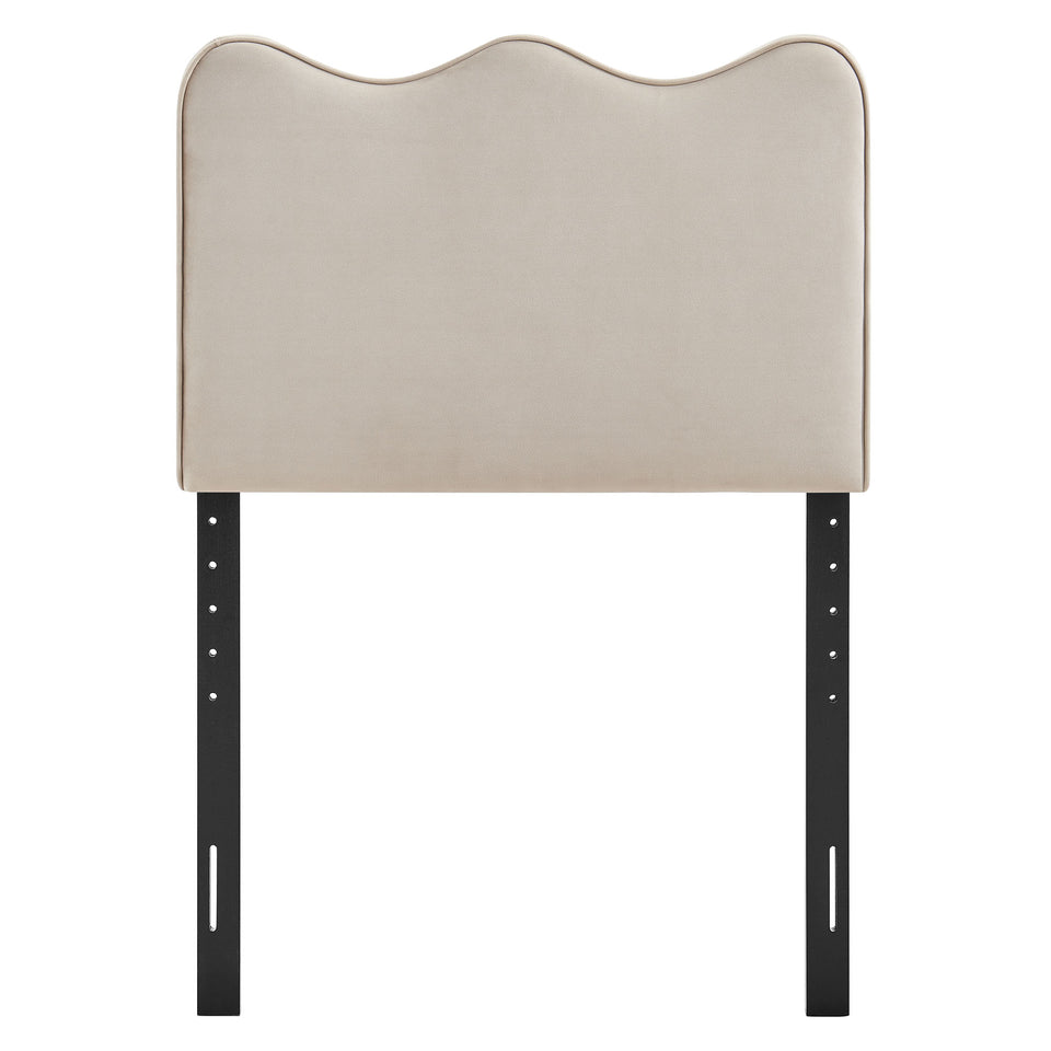 Athena Stain-Resistant Performance Velvet Twin Size Headboard by Modway