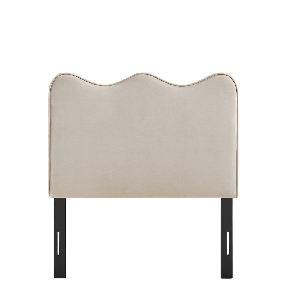 Athena Stain-Resistant Performance Velvet Twin Size Headboard by Modway