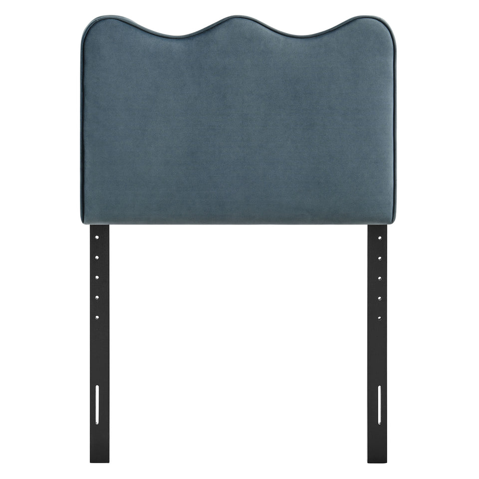 Athena Stain-Resistant Performance Velvet Twin Size Headboard by Modway