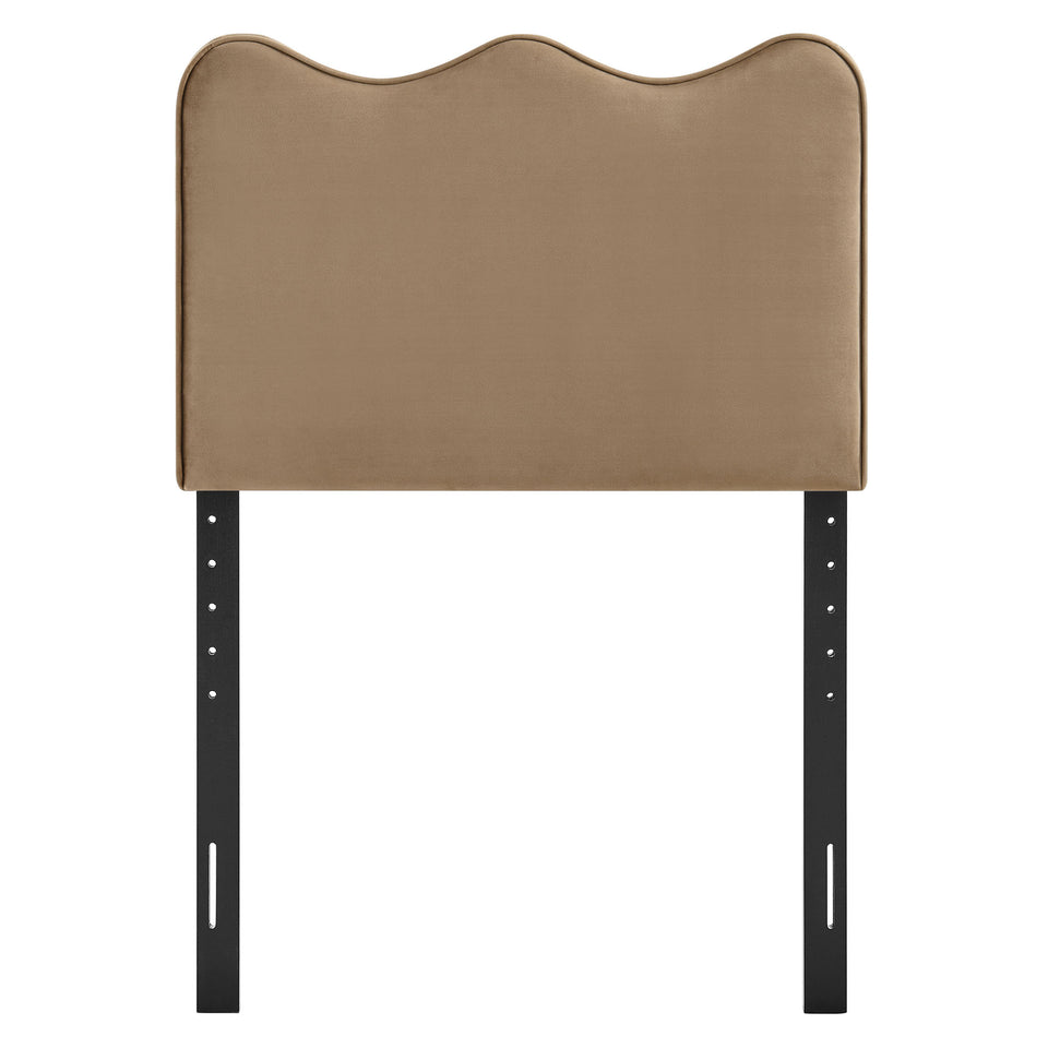 Athena Stain-Resistant Performance Velvet Twin Size Headboard by Modway
