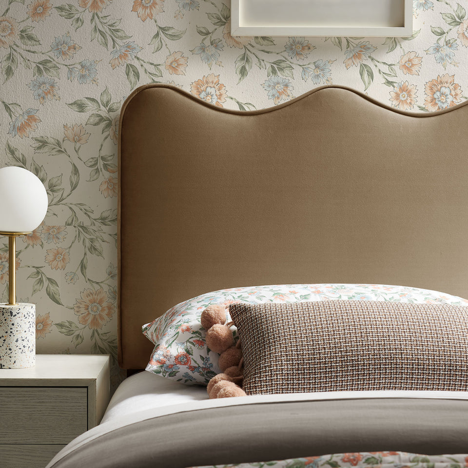 Athena Stain-Resistant Performance Velvet Twin Size Headboard by Modway
