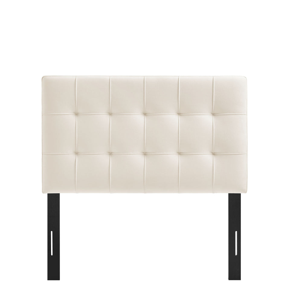 Lily Stain-Resistant Performance Velvet Twin Size Headboard by Modway