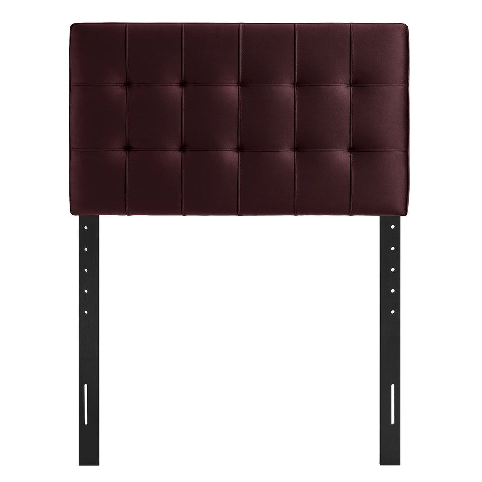 Lily Stain-Resistant Performance Velvet Twin Size Headboard by Modway