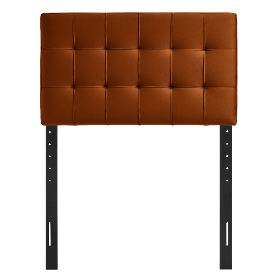 Lily Stain-Resistant Performance Velvet Twin Size Headboard by Modway