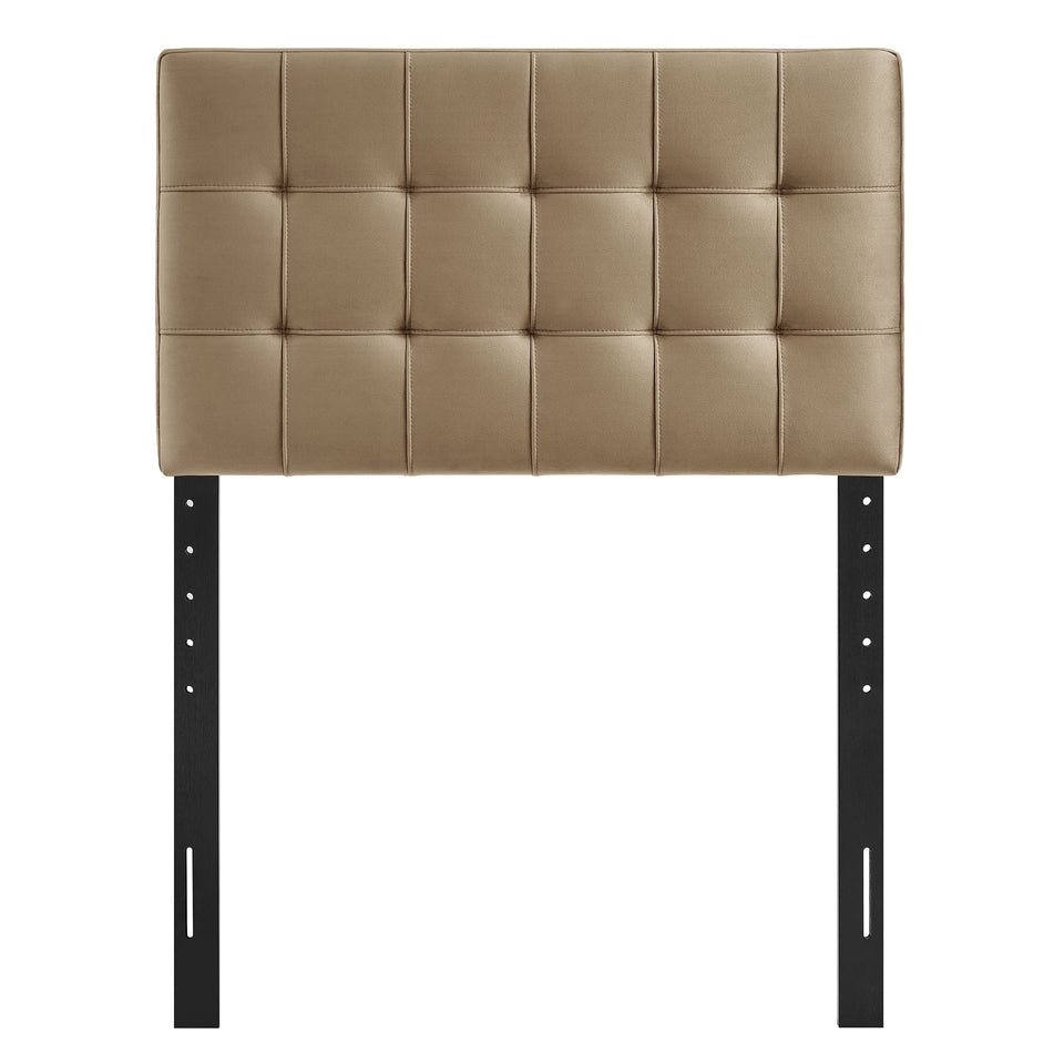 Lily Stain-Resistant Performance Velvet Twin Size Headboard by Modway