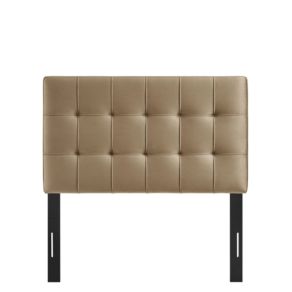 Lily Stain-Resistant Performance Velvet Twin Size Headboard by Modway
