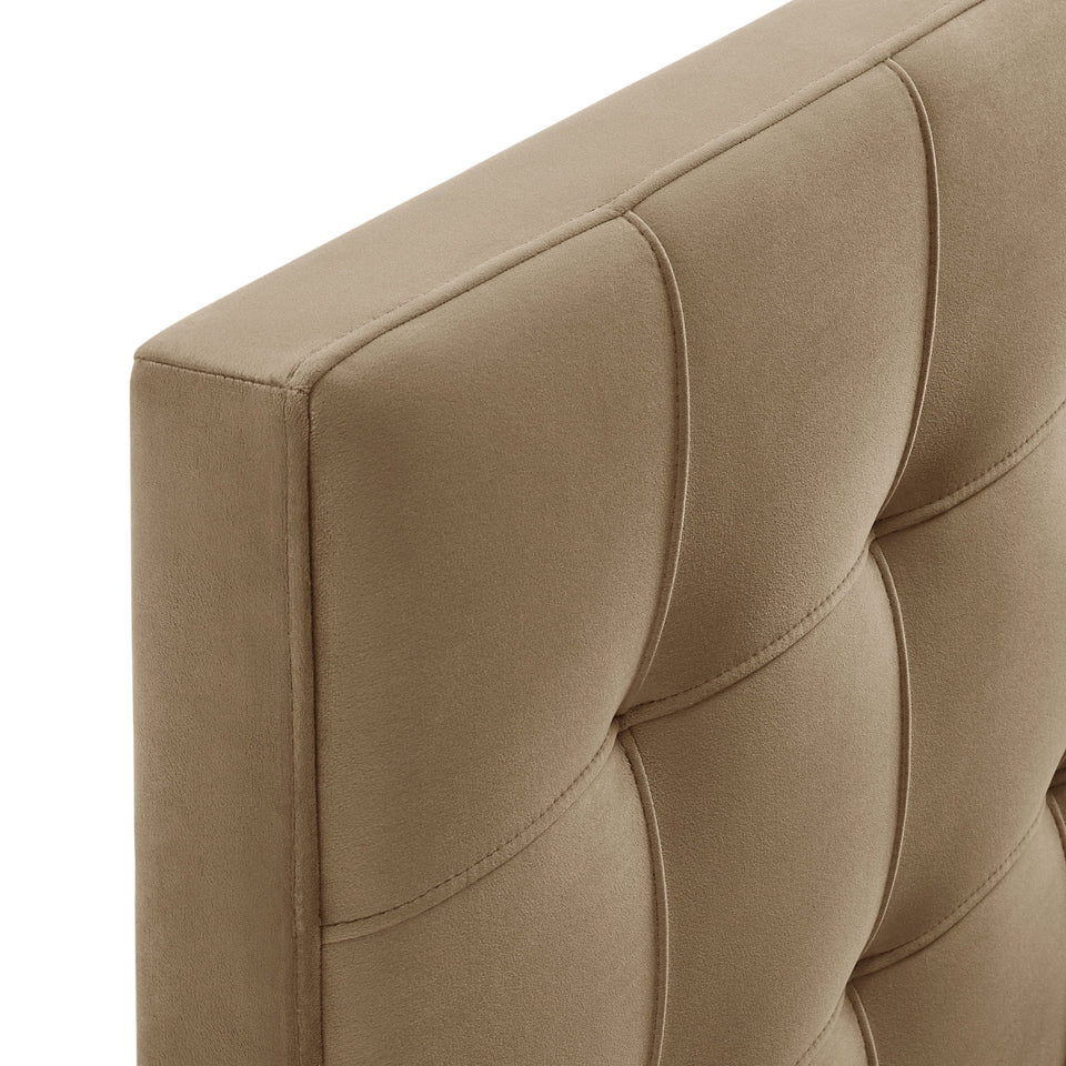 Lily Stain-Resistant Performance Velvet Twin Size Headboard by Modway