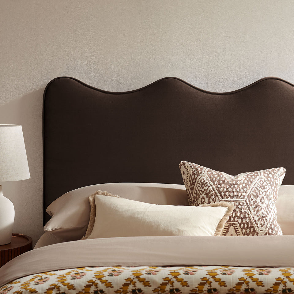 Athena Stain-Resistant Performance Velvet Full Size Headboard by Modway