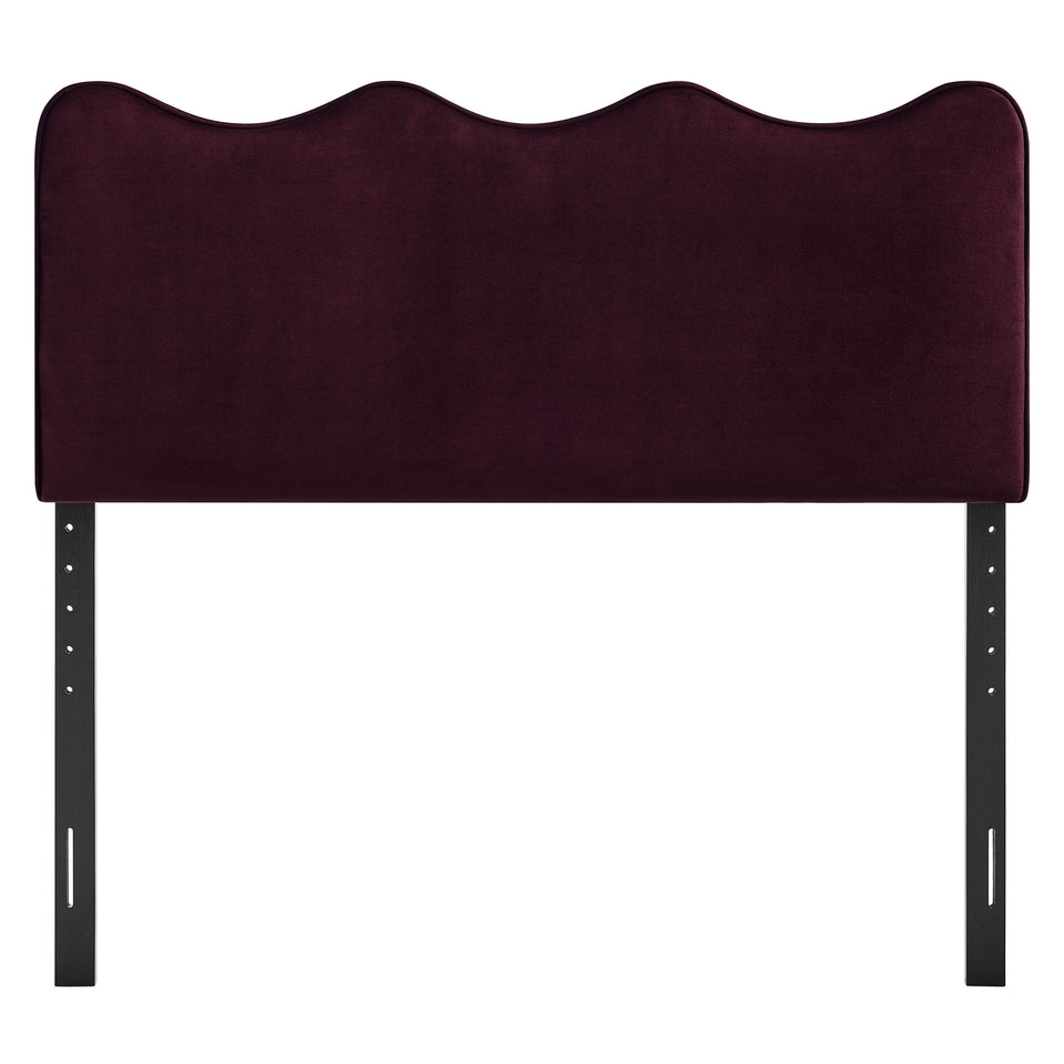 Athena Stain-Resistant Performance Velvet Full Size Headboard by Modway