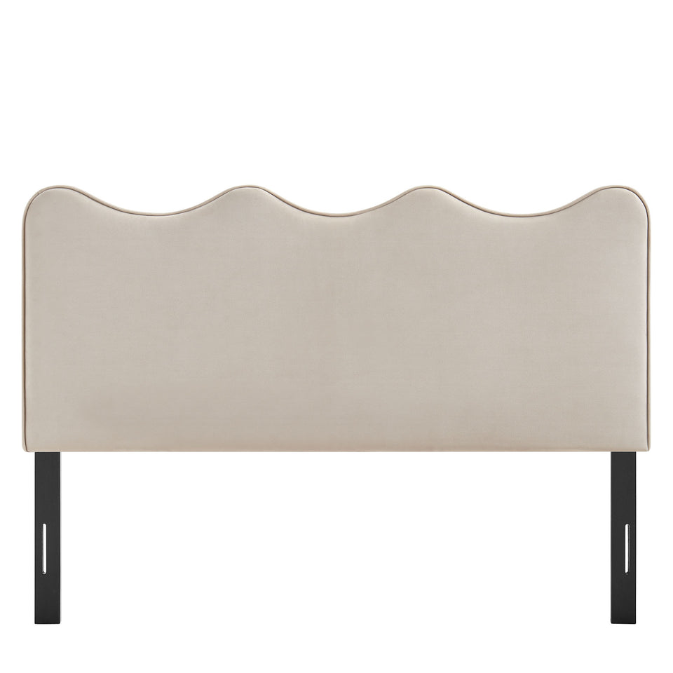 Athena Stain-Resistant Performance Velvet Queen Size Headboard by Modway