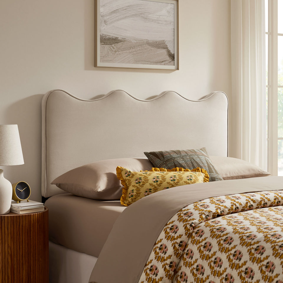 Athena Stain-Resistant Performance Velvet Queen Size Headboard by Modway