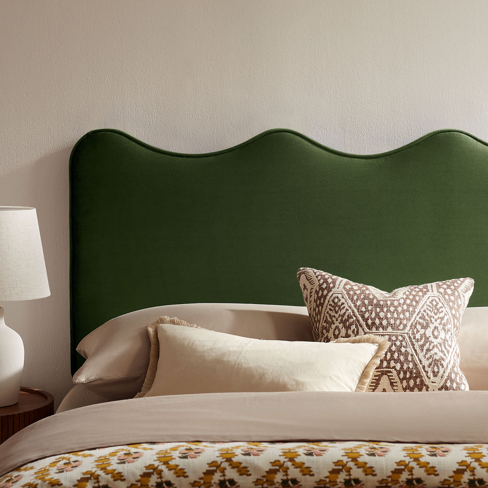 Athena Stain-Resistant Performance Velvet Queen Size Headboard by Modway