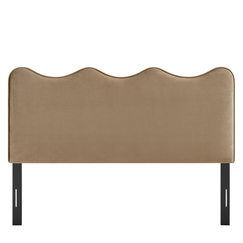 Athena Stain-Resistant Performance Velvet Queen Size Headboard by Modway