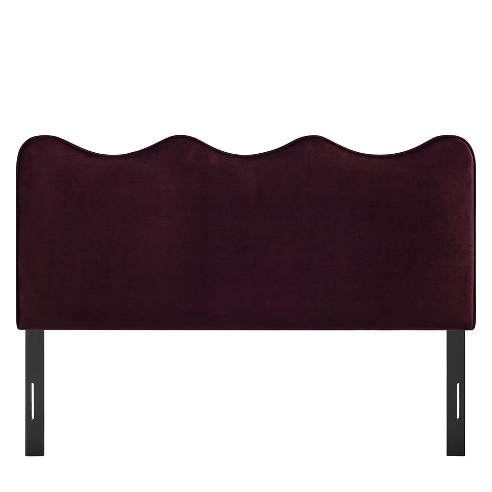 Athena Stain-Resistant Performance Velvet King Size Headboard by Modway
