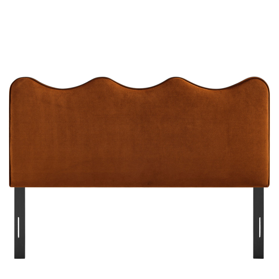 Athena Stain-Resistant Performance Velvet King Size Headboard by Modway
