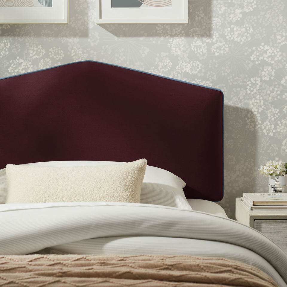Cosette Performance Velvet Twin Size Headboard by Modway