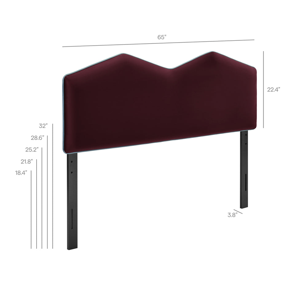 Cosette Performance Velvet Queen Size Headboard by Modway