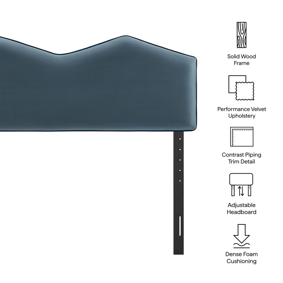 Cosette Performance Velvet King Size Headboard by Modway