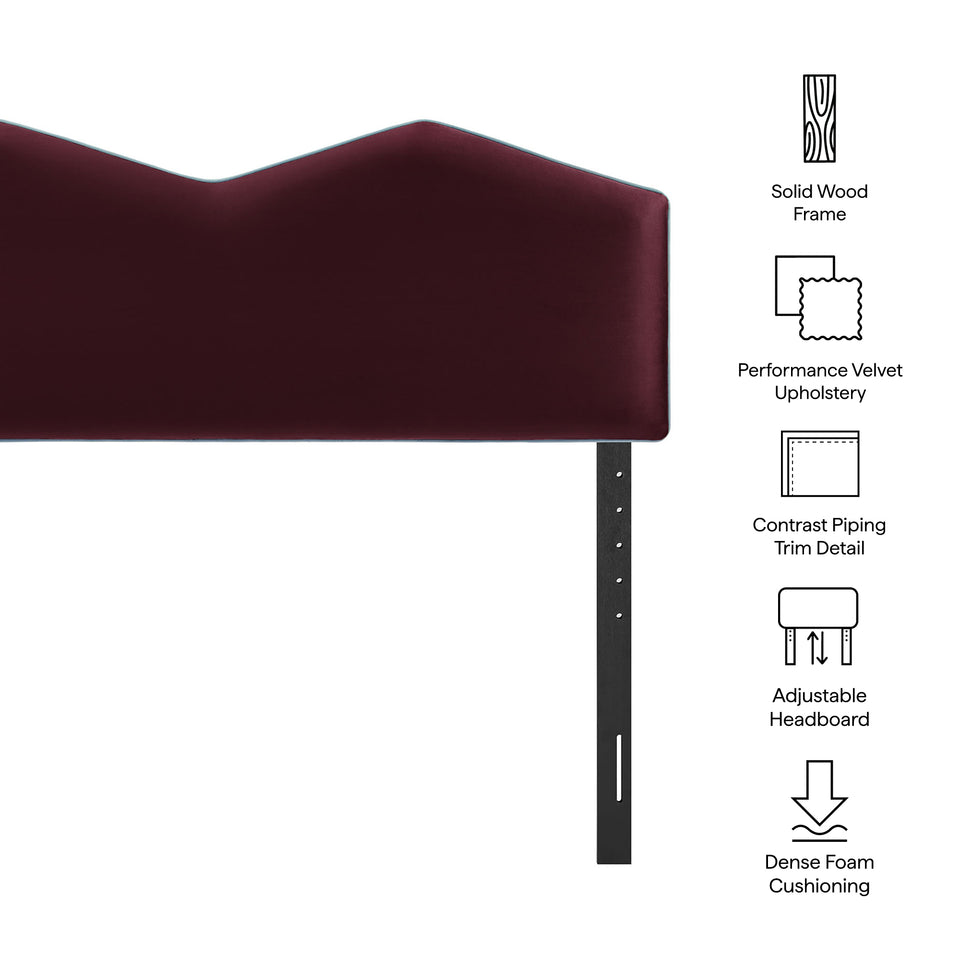Cosette Performance Velvet King Size Headboard by Modway