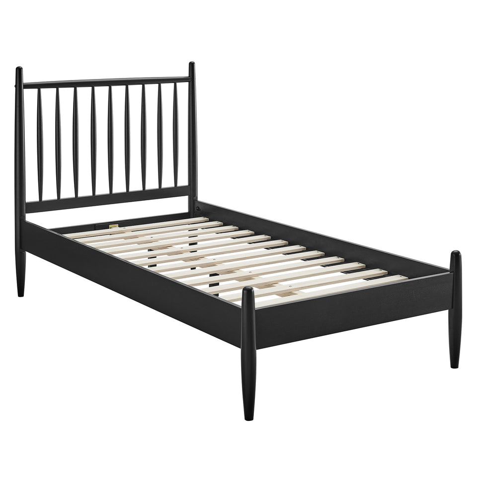 Zane Twin Size Spindle Bed Frame by Modway
