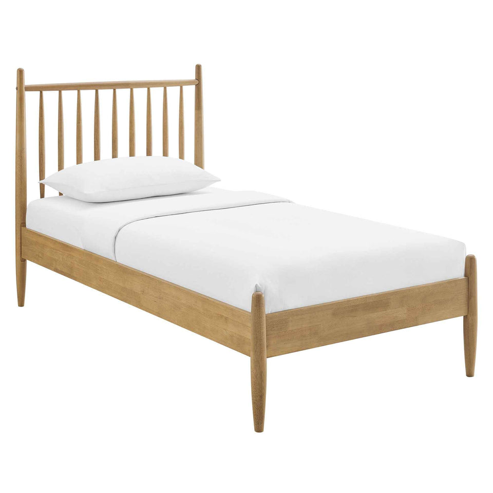 Zane Twin Size Spindle Bed Frame