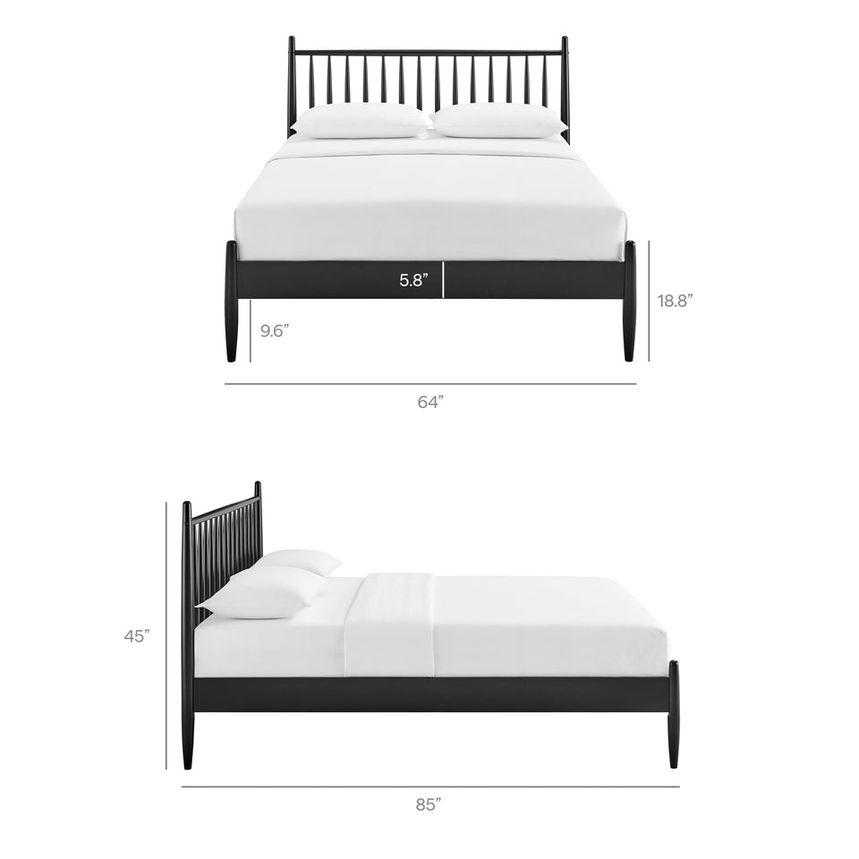 Zane Queen Size Spindle Bed by Modway