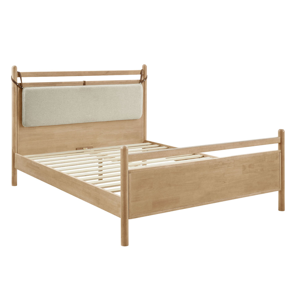 Leni Full Size Wood Platform Bed Frame by Modway